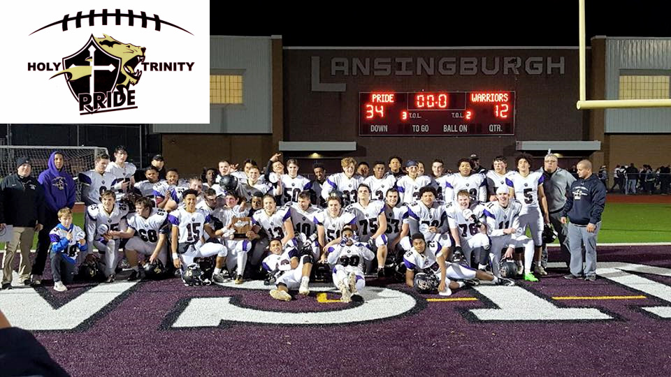 Holy Trinity Pride - Section II Class C Superbowl Champions 2017 Holy Trinity Pride - Section II Class C Superbowl Champions 2017